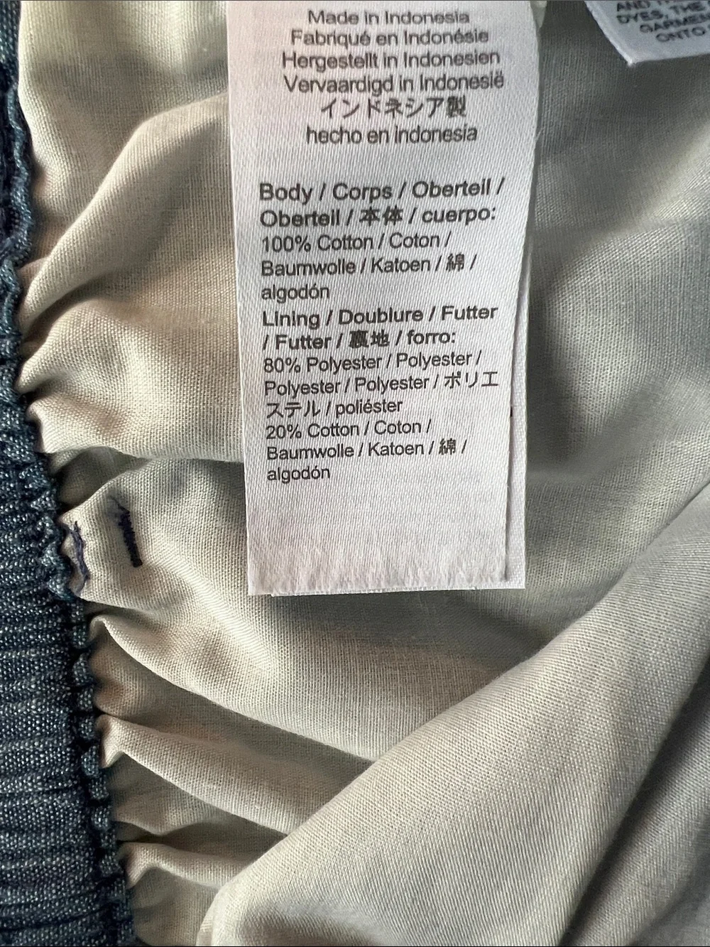 Women’s J.Crew Re-Imagined Chambray Elastic-Waist Skirt - Blue